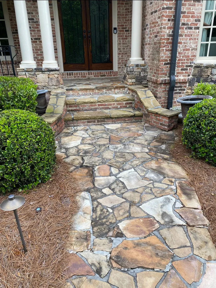 Exterior cleaning by Eco Star Pressure Washing, serving Buckhead
